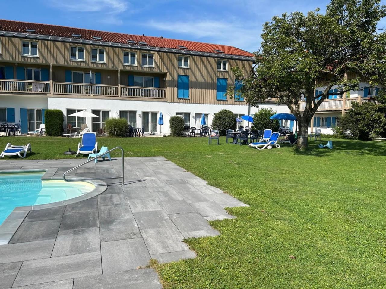 Gabi Mit Pool Und Sauna Übersee エクステリア 写真